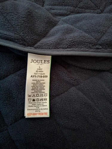 Joules mens navy jacket size - navy,