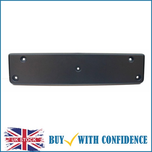 Front bumper number plate - number,