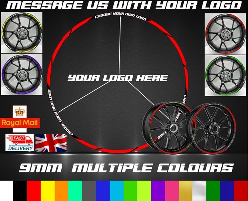 Rim tape 9mm wheel - stripes, for
