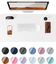 Leather Desk Mat Large Mouse Pad Non-Slip Waterproof PU Table Protector 80x40cm