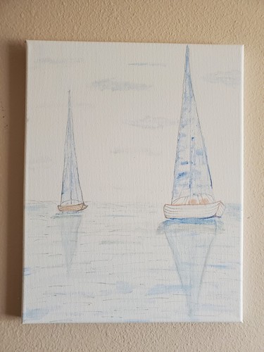 Handmade acrylic painting - handmade,