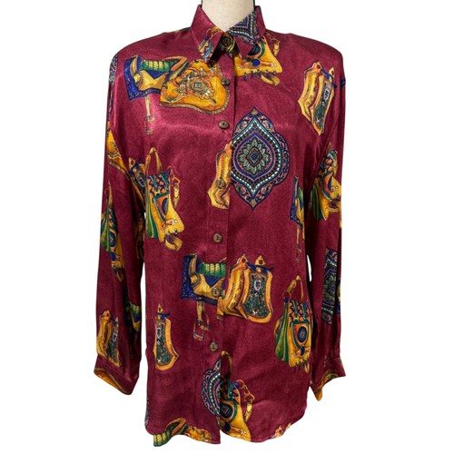 Vtg 90s equestrian gold - 90s,