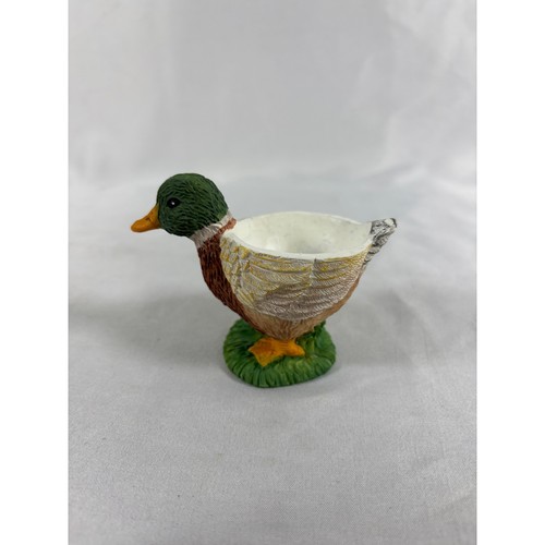 Vintage mallard duck - duck, cup