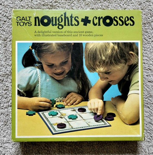Wooden noughts crosses - wooden,