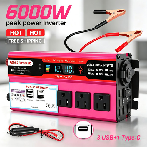 Car power inverter 6000w - 6000w, dc