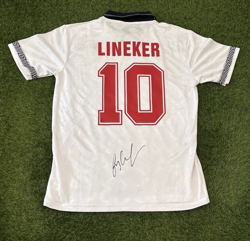 Gary lineker signed england - gary,