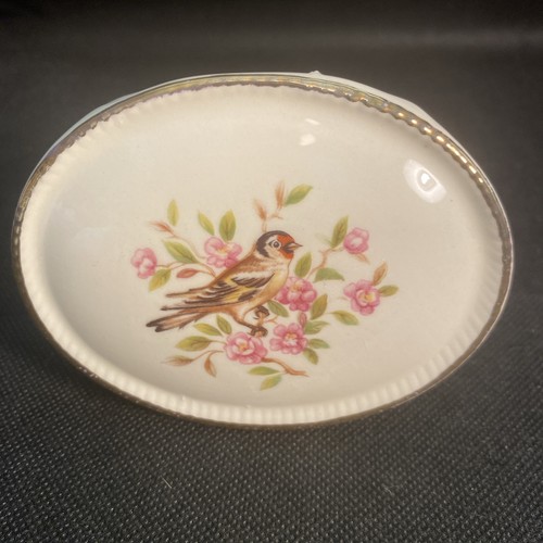 Vintage goldfinch porcelain - vintage,