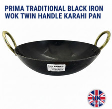 10" Iron Karahi Kadai Wok Tawa