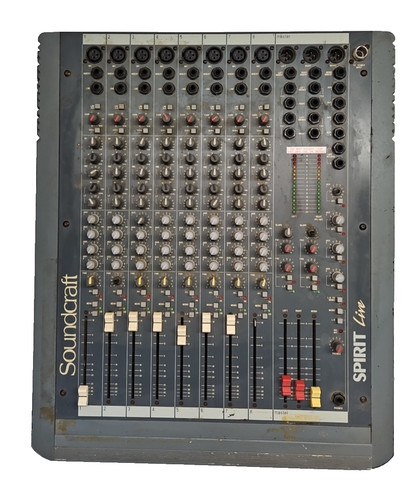 Soundcraft spirit live - soundcraft,