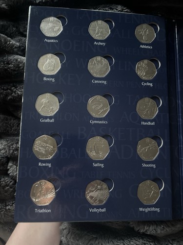 2012 50p sports album no - 50p,