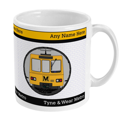 Tyne and wear metro train - tyne,