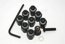 Ducati Wind Screen Shield screws bolts & rubbers kit, 749 999 BLACK