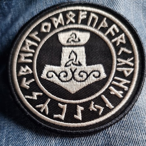 Thor hammer runic viking - hammer,