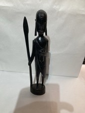 Hand Carved Tribal Statue Type Loft Find Decent Condition W=326g Height 34cm