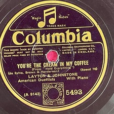 Layton & Johnstone, to Know Yours T0 Love You/To Know Yours T0 Love You 78 RPM