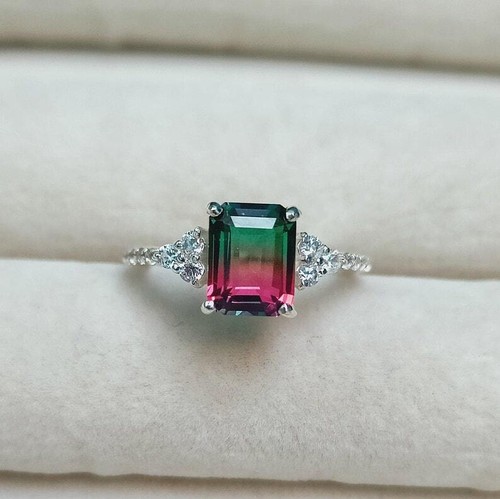 Handmade watermelon tourmaline - watermelon,