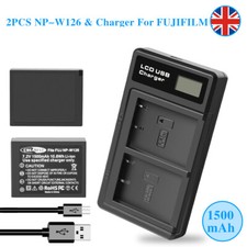 2× NP-W126 Battery+ Charger