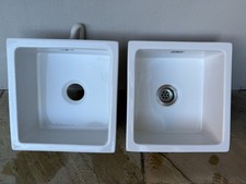 Caple Berkshire Inset Or Undermount Sink X2 (white Ceramic)