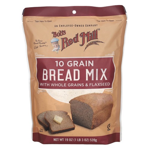 Grain bread mix with whole - mix,