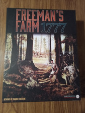 Worthington Games - Freemans Farm 1777 Board Game -Solo & 2p War Game