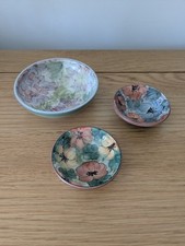 Original Vintage Jersey Pottery Condiment Dishes
