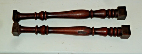 Pair antique wooden - antique,