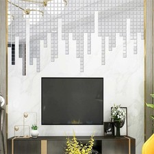 100PCS DIY Glass Mirror Mosaic