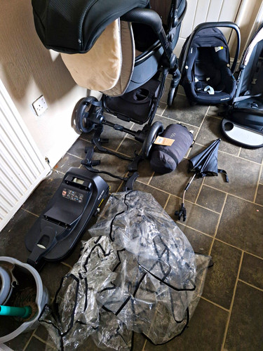 Egg travel system - system, pushchair
