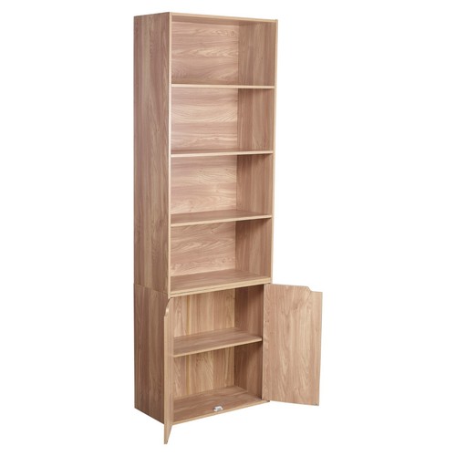 Tier bookcase with door - tier,