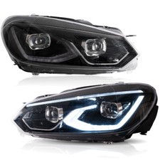 Pair LED Headlights w/Start-up