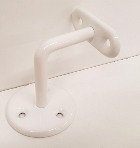 White handrail bracket stair - white,