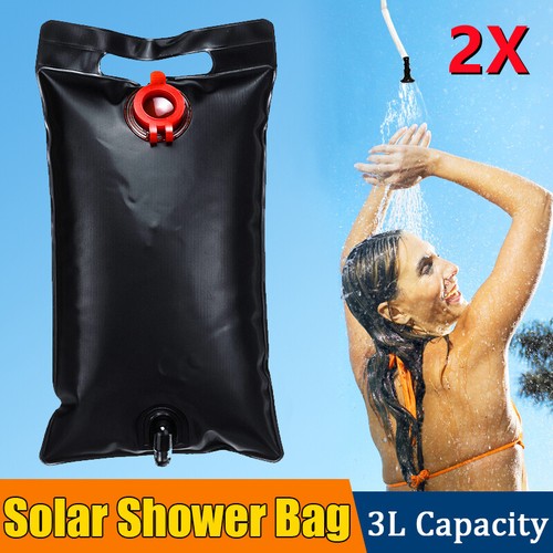 Solar shower bag 3l - 2x,