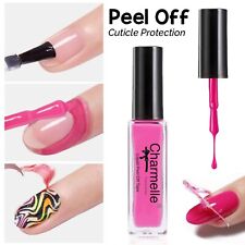 Nail Cuticle Protector Liquid Palisade Peel Off Tape Pink Latex Stamping Nails