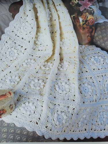 Crochet pattern baby - baby, shawl