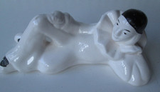 Vintage white & black Pierrot
