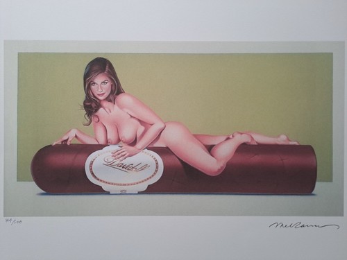 Mel ramos signed lithograph - mel,
