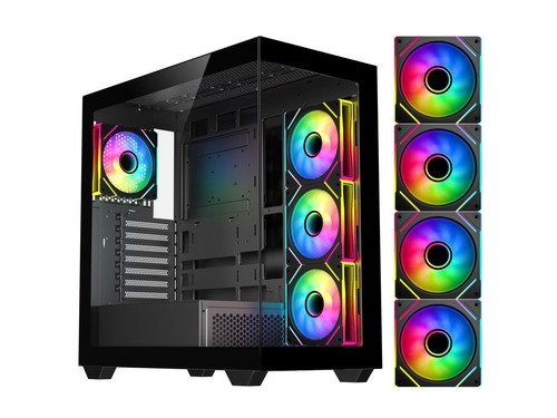 Diypc argb black dual - diypc,