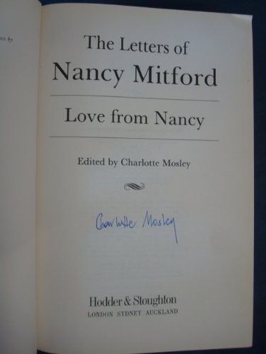 Love from nancy the letters - from,