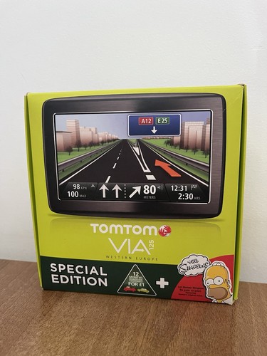 Tomtom via 125 car sat - via,