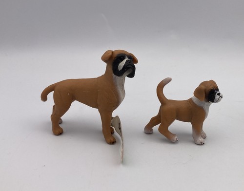 Schleich boxer female brown - female,
