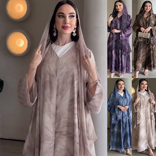 Dubai printed abaya muslim - dubai,