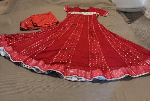 Pakistani chiffon maxi - chiffon,
