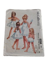 1950s Vintage Original Child Petticoat Sewing Pattern 4 Rockability Paper Craft