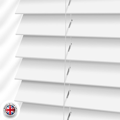 Brilliant white 50mm - white, wood