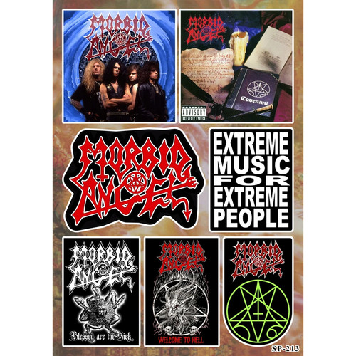 Morbid angel sticker - sticker, pack