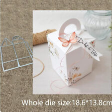 Gift Box Metal Cutting Dies Scrapbooking Paper Card Craft Embossing Stencil Mold