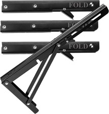 4 NEW  60kg Folding Shelf