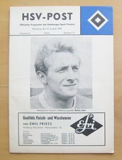 HAMBURG v MANCHESTER UNITED Friendly 1964/1965 HSV Post *Exc Cond Programme*