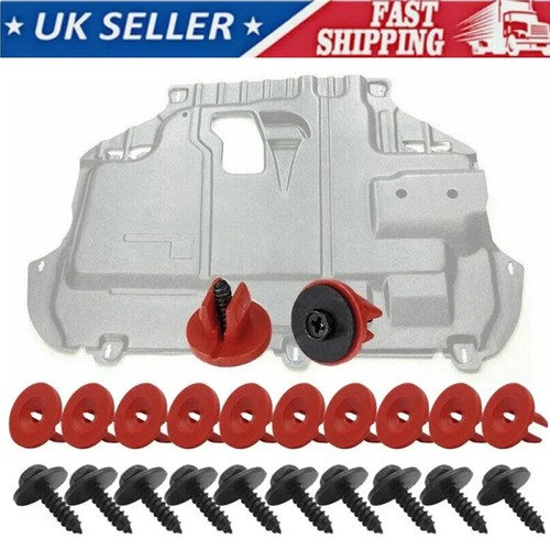 Engine undertray screws nuts - undertray,