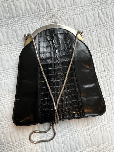 Vintage 1940s crocodile - 1940s,